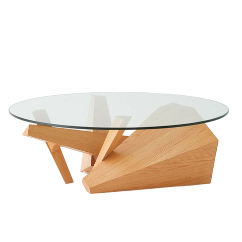 Table basse Origami - Chêne naturel - vue 2