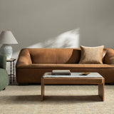 Sofa Lounge - Lin Texturé Naturel - vue 5