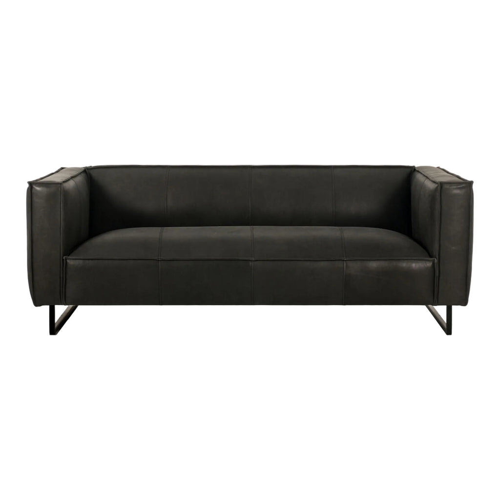 Fauteuil Lounge - Cuir Peint Structuré