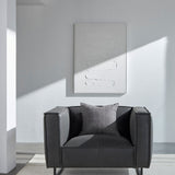 Fauteuil Contemporain - Lin Structuré - vue 4