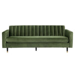 Sofa velours vert | Récif