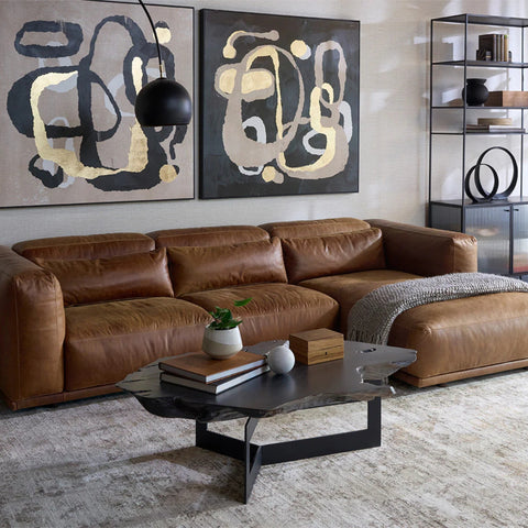 Sofa chaise beau - section droite - vue 2