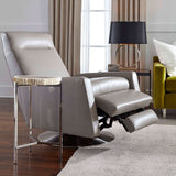 Fauteuil inclinable - Cuir pleine fleur - vue 2