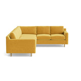 Sectionnel Azurea - Velours safran - vue 3