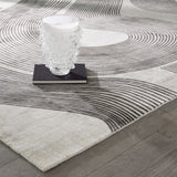 Tapis Serpentage - Crème & charcoal, 8' × 10' - vue 2