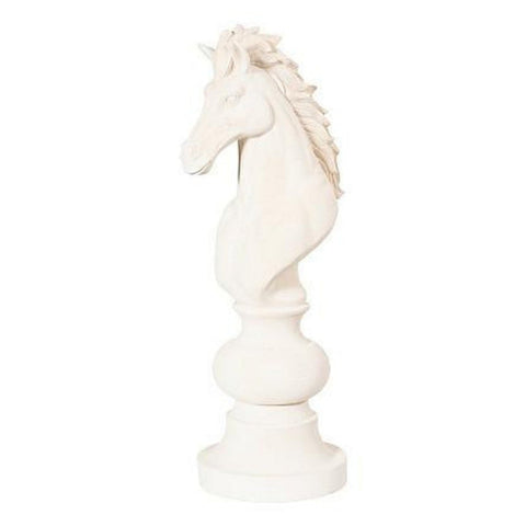 Sculpture Cavalier des Échecs - Pierre Blanche - vue 5