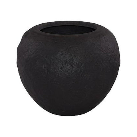 Cache-Pot Évasé - Pierre Noire, Petit - vue 4