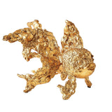 Sculpture - Poisson Ange - Feuille d'Or - vue 2