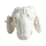 Sculpture Capricorne - Blanc Mat - vue 5