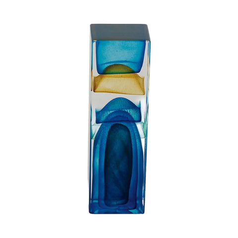 Goutte de Rosée Bleue - Petit - Verre Soufflé