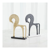 Objet décoratif - Cheval Déco - Or - vue 2