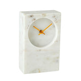 Horloge décorative - horloge tour marbre blanc - appellative