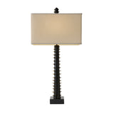 Lampe design contemporaine en bronze texturé