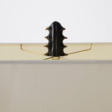 Lampe design contemporaine en bronze texturé