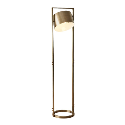 Lampadaire accent - laiton antique