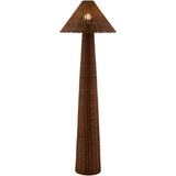 Lampe sur pied Rattan - vue 2