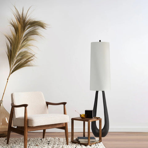 Lampe sur pied Venezia - Noyer - vue 2