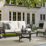 Table d'appoint - Céramique Charcoal & Noir - vue 2