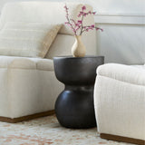 Table d'appoint - Céramique Charcoal & Noir - vue 4