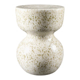 Table d'appoint - Céramique Ivoire Patiné