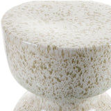 Table d'appoint - Céramique Ivoire Patiné - vue 2