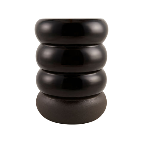 Table d'appoint - Céramique Noir Profond