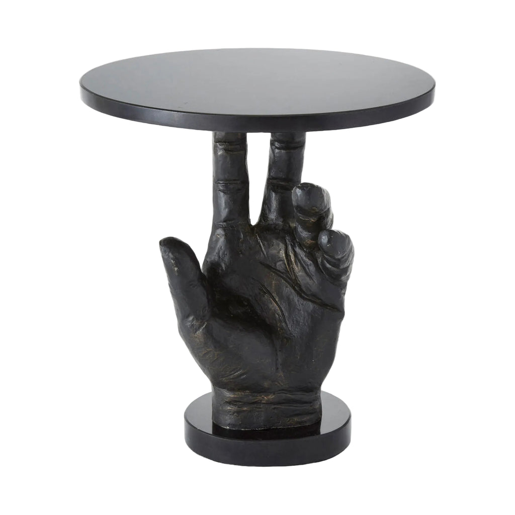 Table Main Bronze Doré