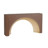 Console Arches - Noix Muscade & Champagne - vue 2