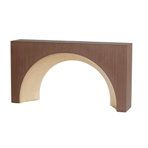 Console Arches - Noix Muscade & Champagne