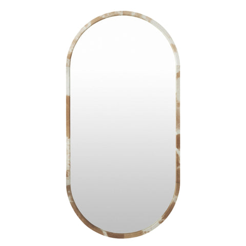 Miroir cadre résine naturelle