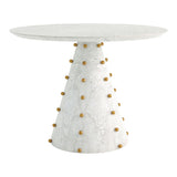 table ronde bois blanc